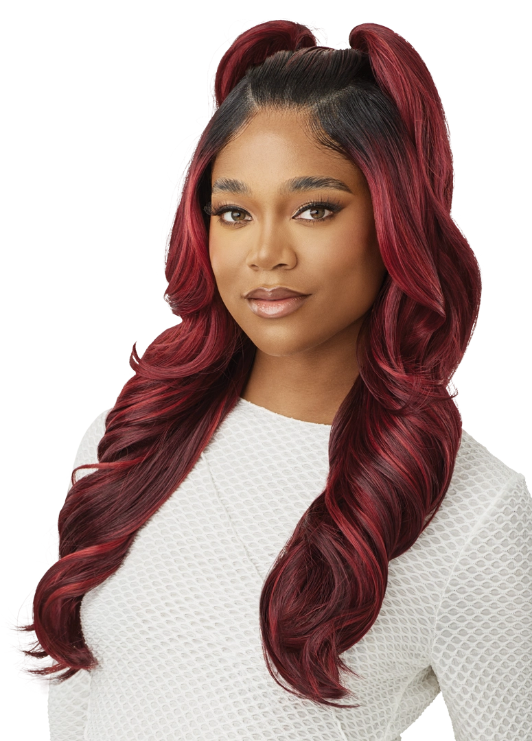 Outre Perfect Hairline 360 Frontal Lace 13"x 6" HD Transparent Lace Front Wig Fiorina QLPHLFIO - Elevate Styles