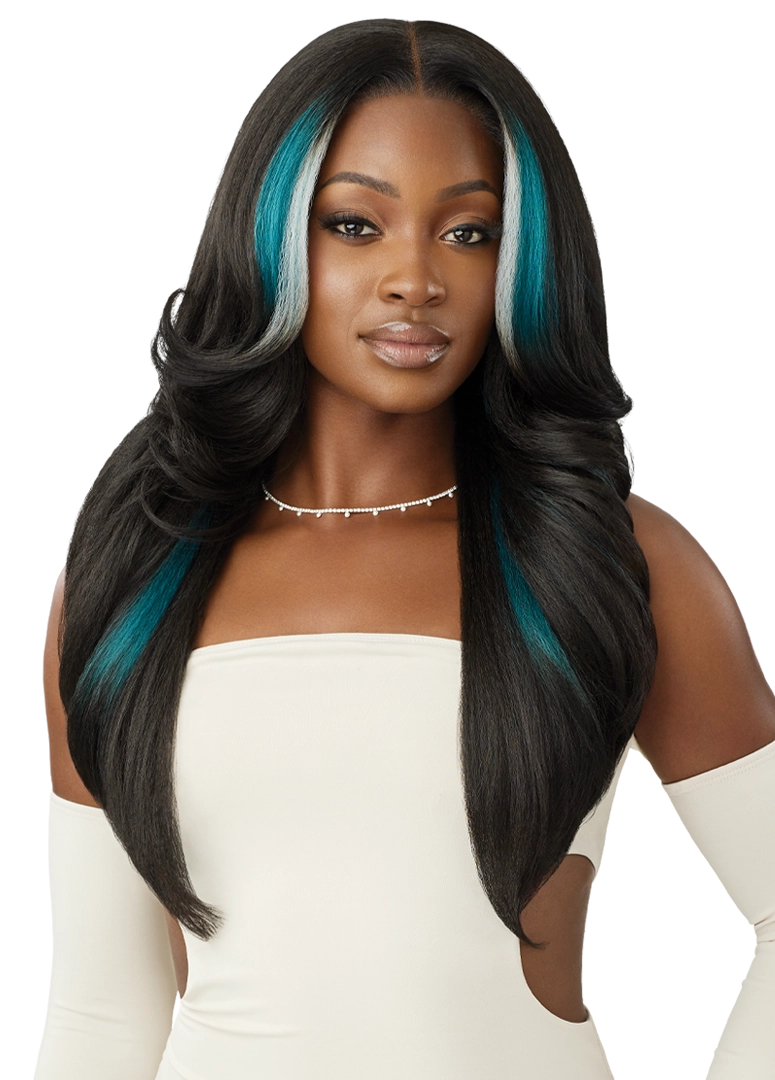 Outre Perfect Hairline 360 Frontal Lace 13"x 6" HD Transparent Lace Front Wig Jaylin QLPHLJAY - Elevate Styles