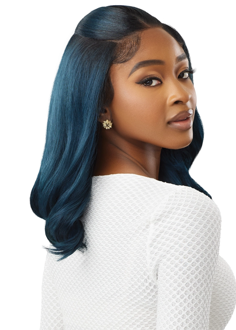 Outre Perfect Hairline 360 Frontal Lace 13"x 6" HD Transparent Lace Front Wig Malibu QLPHLMAL - Elevate Styles
