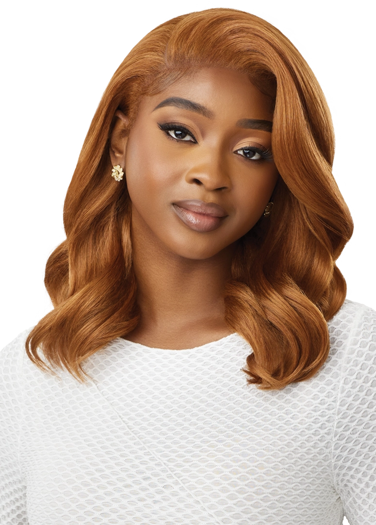 Outre Perfect Hairline 360 Frontal Lace 13"x 6" HD Transparent Lace Front Wig Malibu QLPHLMAL - Elevate Styles
