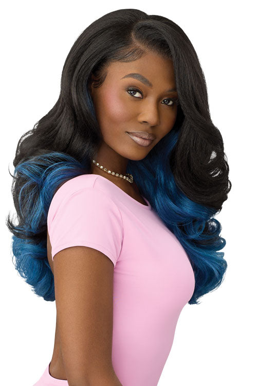 Outre Perfect Hairline True Frontal  13"x 6" HD Transparent Lace Front Wig Peak 710 QLPHLTFPK10 - Elevate Styles