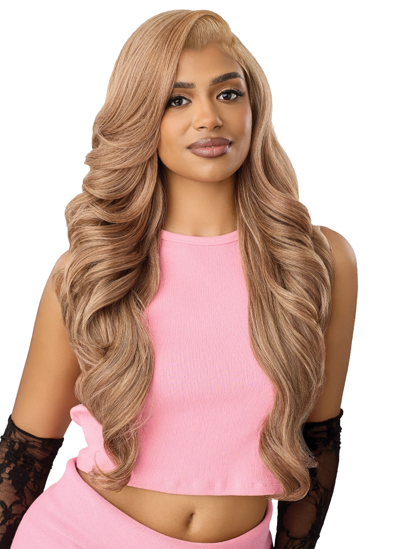 Outre Perfect Hairline True Frontal  13"x 6" HD Transparent Lace Front Wig Peak 719 QLPHLTFPK19 - Elevate Styles
