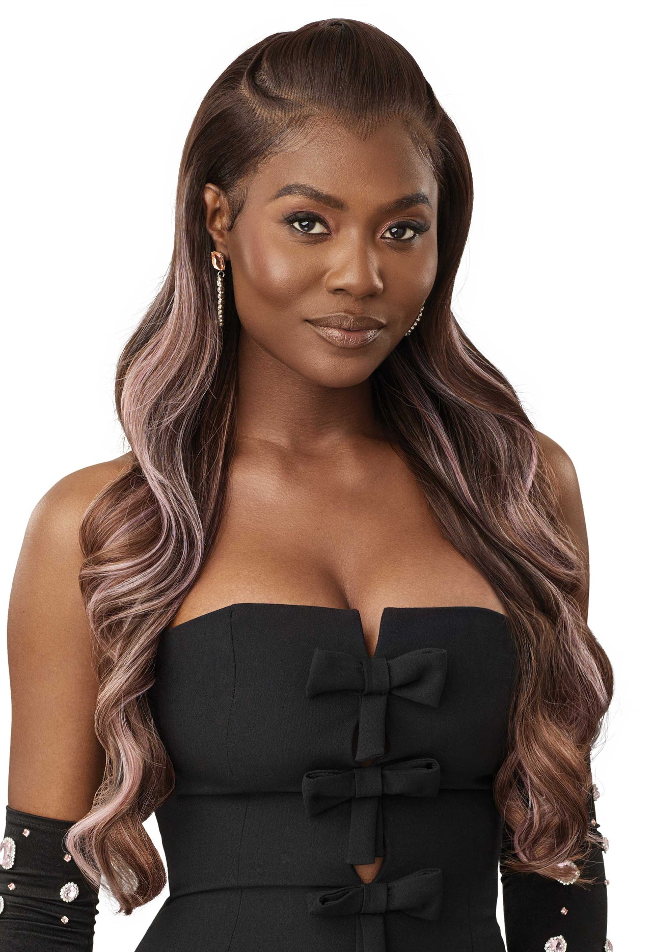Outre Perfect Hairline True Frontal  13"x 6" HD Transparent Lace Front Wig Peak 701 QLPHLTFPK1 - Elevate Styles