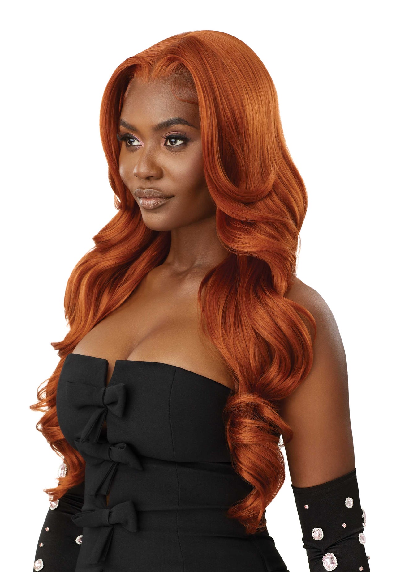 Outre Perfect Hairline True Frontal  13"x 6" HD Transparent Lace Front Wig Peak 701 QLPHLTFPK1 - Elevate Styles