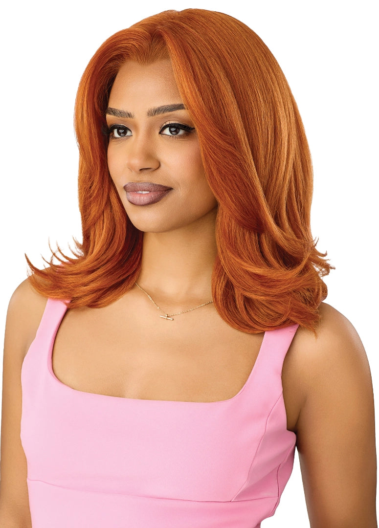 Outre Perfect Hairline True Frontal  13"x 6" HD Transparent Lace Front Wig Peak 721 QLPHLTFPK21