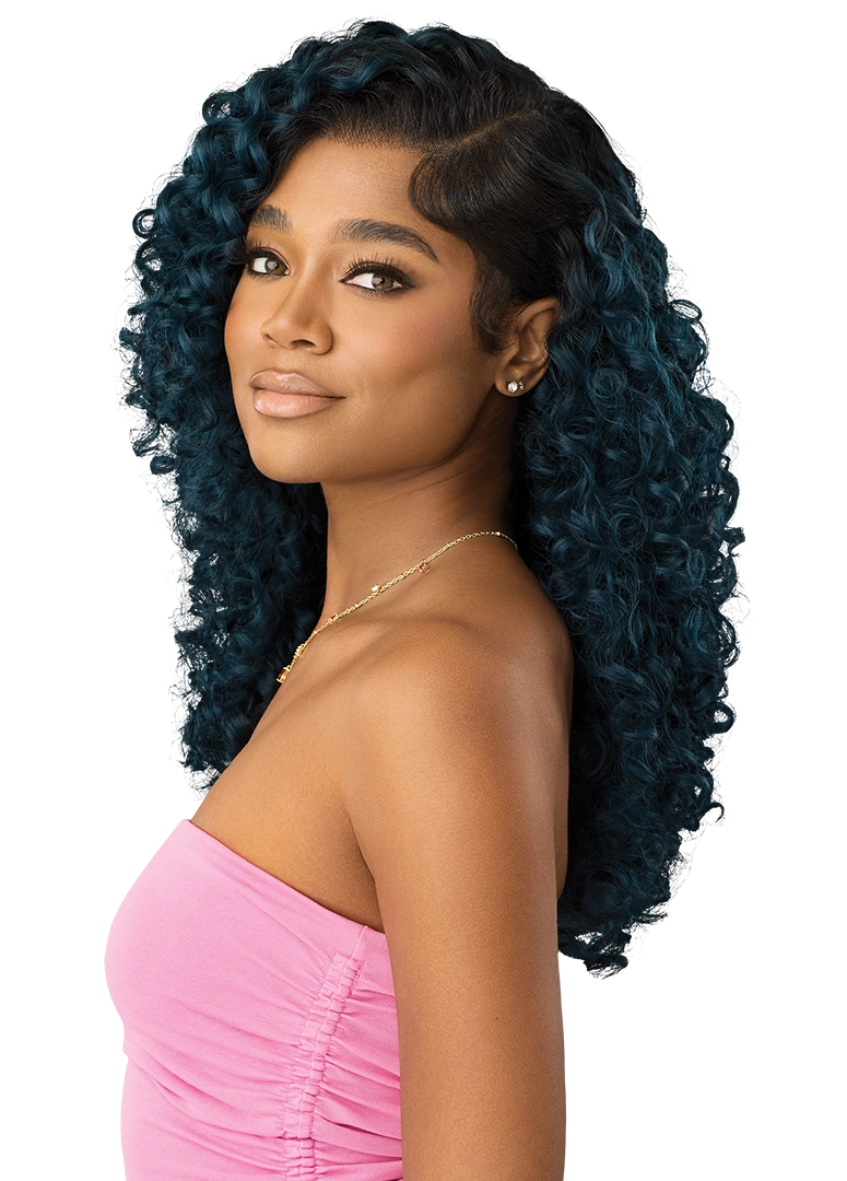 Outre Perfect Hairline True Frontal  13"x 6" HD Transparent Lace Front Wig Peak 707 QLPHLTFPK7 - Elevate Styles