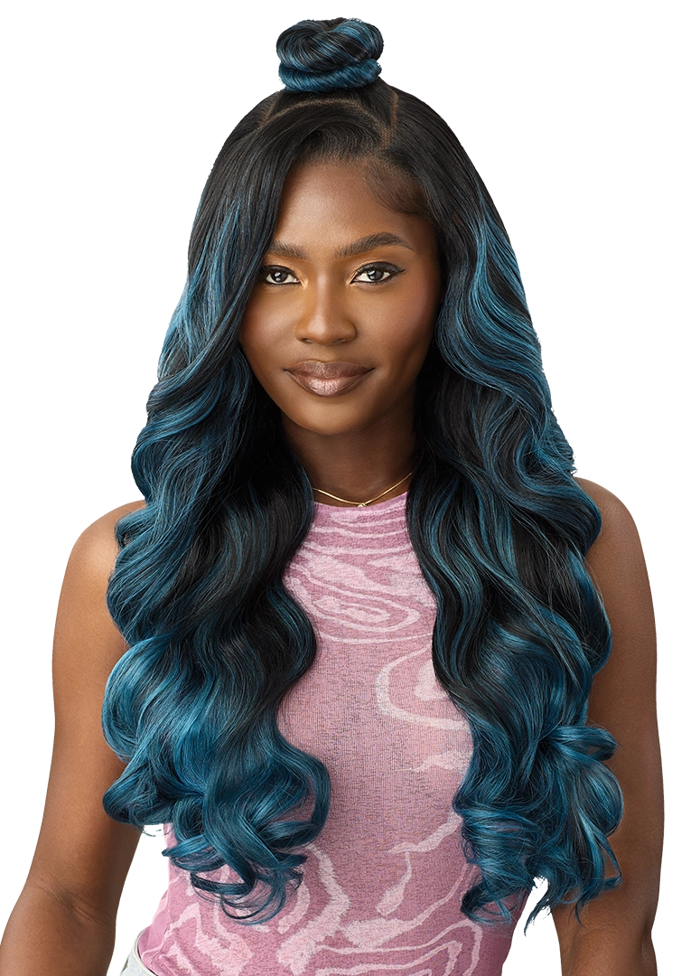 Outre Perfect Hairline 360 Frontal Lace 13"x 6" HD Transparent Lace Front Wig Aislin QLPHLAIS - Elevate Styles