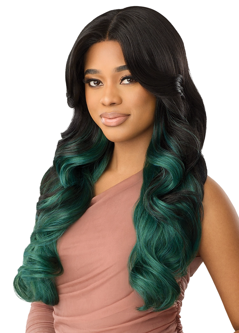 Outre Perfect Hairline 360 Frontal Lace 13"x 6" HD Transparent Lace Front Wig Crystina QLPHLCRY - Elevate Styles