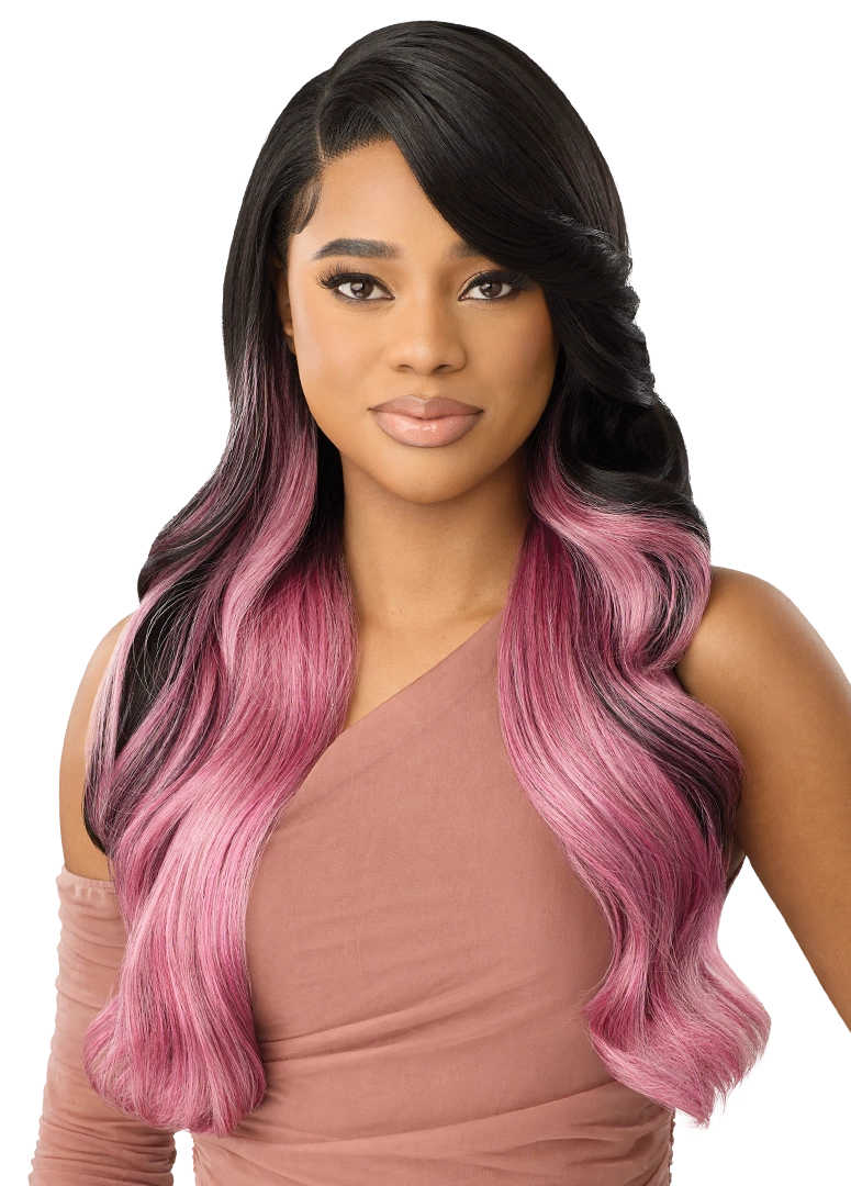 Outre Perfect Hairline 360 Frontal Lace 13"x 6" HD Transparent Lace Front Wig Crystina QLPHLCRY - Elevate Styles