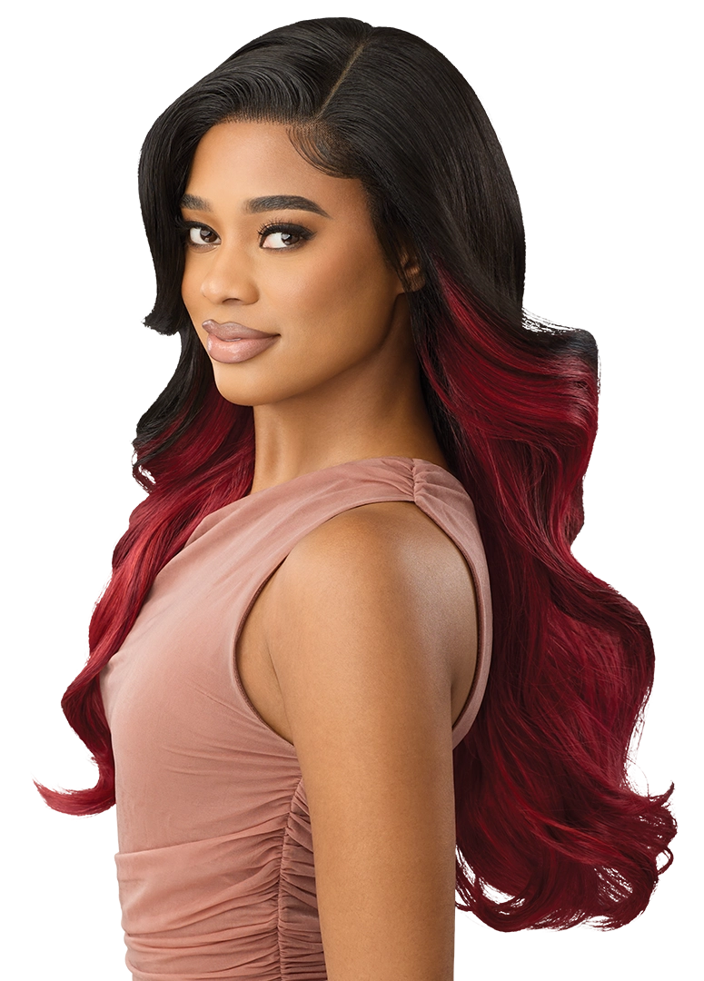 Outre Perfect Hairline 360 Frontal Lace 13"x 6" HD Transparent Lace Front Wig Crystina QLPHLCRY - Elevate Styles