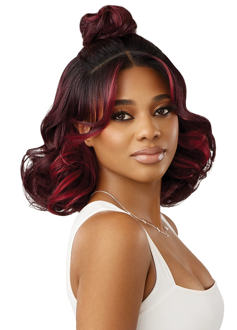 Outre Perfect Hairline 360 Frontal Lace 13"x 6" HD Transparent Lace Front Wig Abigail QLPHLABI - Elevate Styles