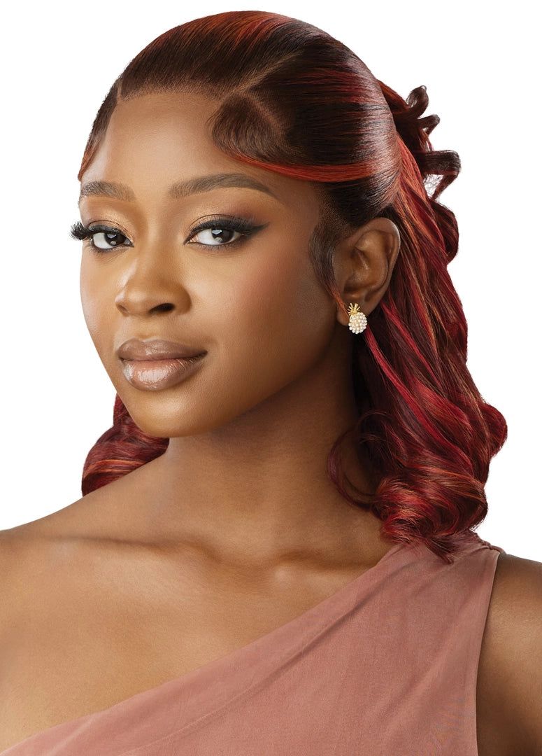 Outre Perfect Hairline 360 Frontal Lace 13"x 6" HD Transparent Lace Front Wig Alora - Elevate Styles