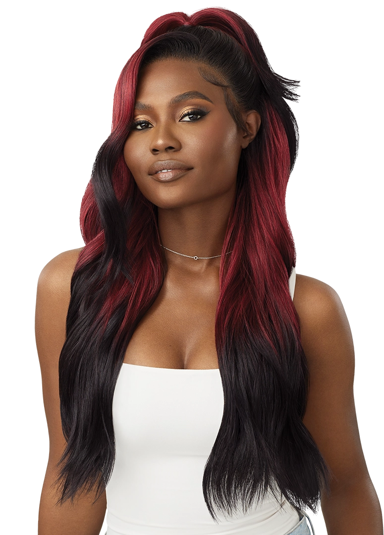 Outre Perfect Hairline 360 Frontal Lace 13"x 6" HD Transparent Lace Front Wig Jaanay QLPHLJAA - Elevate Styles