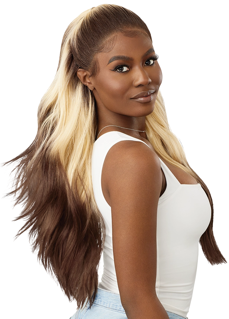 Outre Perfect Hairline 360 Frontal Lace 13"x 6" HD Transparent Lace Front Wig Jaanay QLPHLJAA - Elevate Styles