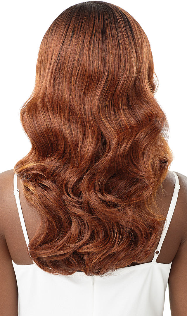 Outre Synthetic Sleek Lay Part HD Transparent Lace Front Wig Emmerie 20" - Elevate Styles