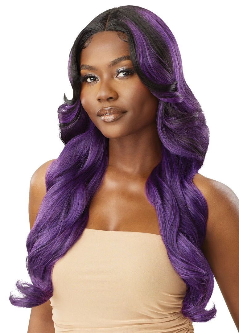 Outre Synthetic Glueless HD Transparent Lace Front Wig Tanisha - Elevate Styles