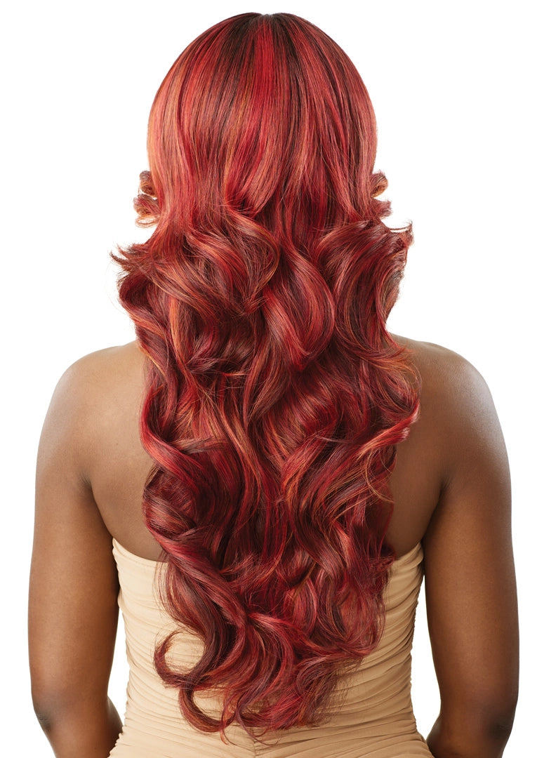 Outre Synthetic Glueless HD Transparent Lace Front Wig Tanisha - Elevate Styles
