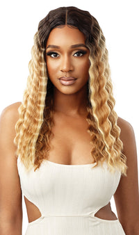 Thumbnail for Outre HD Crimp Wave Lace Front Wig Talula 20
