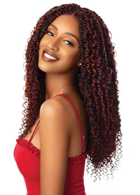 Thumbnail for Outre 4x4 Swiss Braid Lace Front Wig Boho Passion Waterwave 22