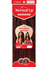Thumbnail for Outre 4x4 Swiss Braid Lace Front Wig Boho Passion Waterwave 22