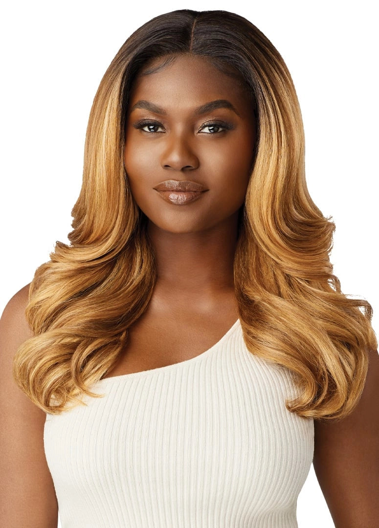Outre Synthetic Glueless HD Transparent Lace Front Wig Arden - Elevate Styles