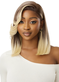 Thumbnail for Outre Synthetic Glueless HD Transparent Lace Front Wig Ellis QLELL - Elevate Styles