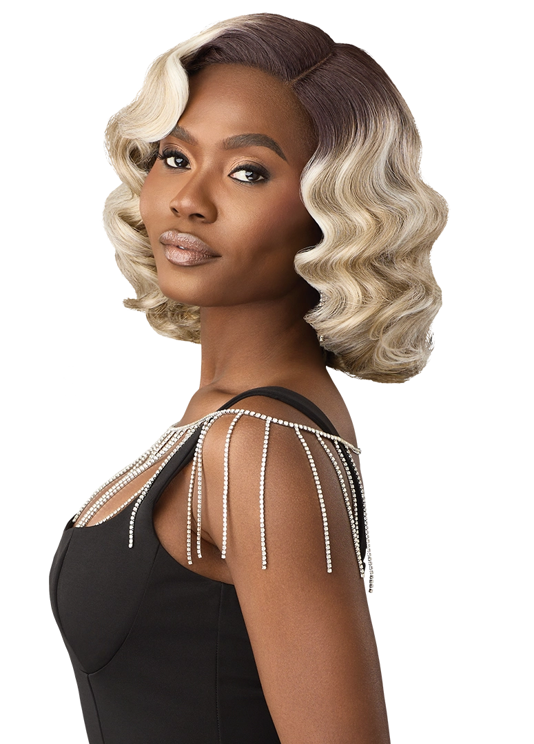 Outre Synthetic Glueless HD Transparent Lace Front Wig Ezildah QLEZI - Elevate Styles