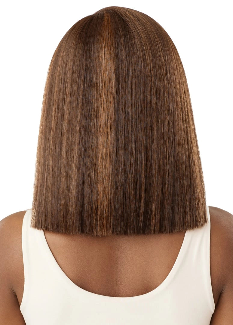 Outre Synthetic Glueless HD Transparent Lace Front Wig Fleur - Elevate Styles
