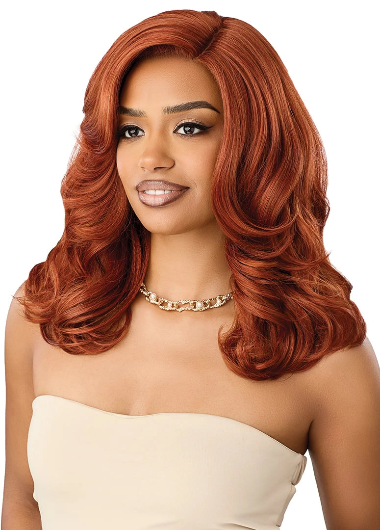 Outre Synthetic Glueless HD Transparent Lace Front Wig Hadley QLHAD - Elevate Styles