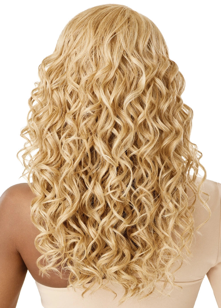 Outre Synthetic Glueless HD Transparent Lace Front Wig Kamari - Elevate Styles