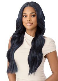 Thumbnail for Outre Synthetic Glueless HD Transparent Lace Front Wig Kanali QLKAN - Elevate Styles