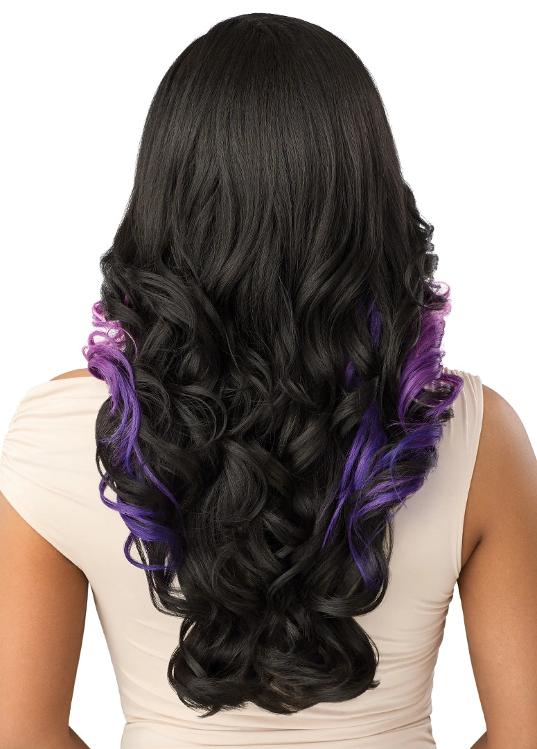 Outre Synthetic Glueless HD Transparent Lace Front Wig Kelsee QLKSE - Elevate Styles