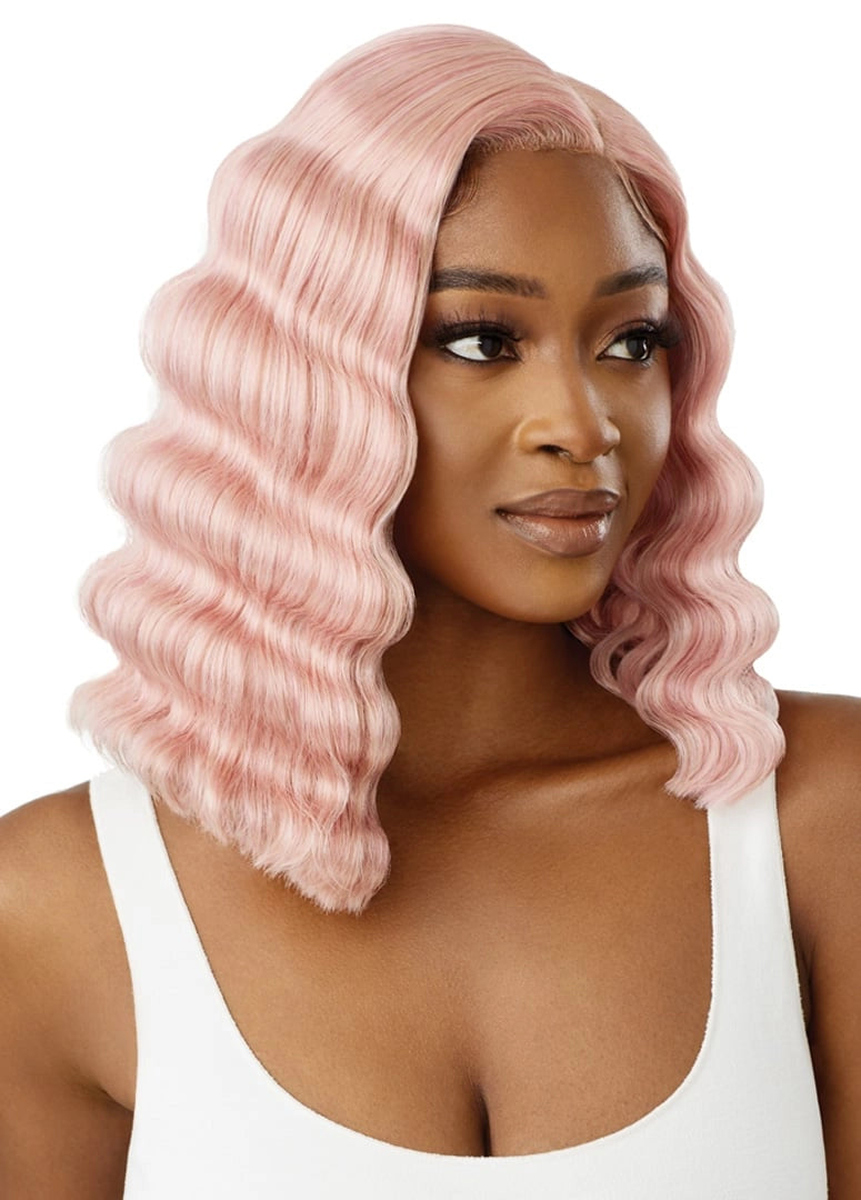 Outre Synthetic Glueless HD Transparent Lace Front Wig Kiyah - Elevate Styles