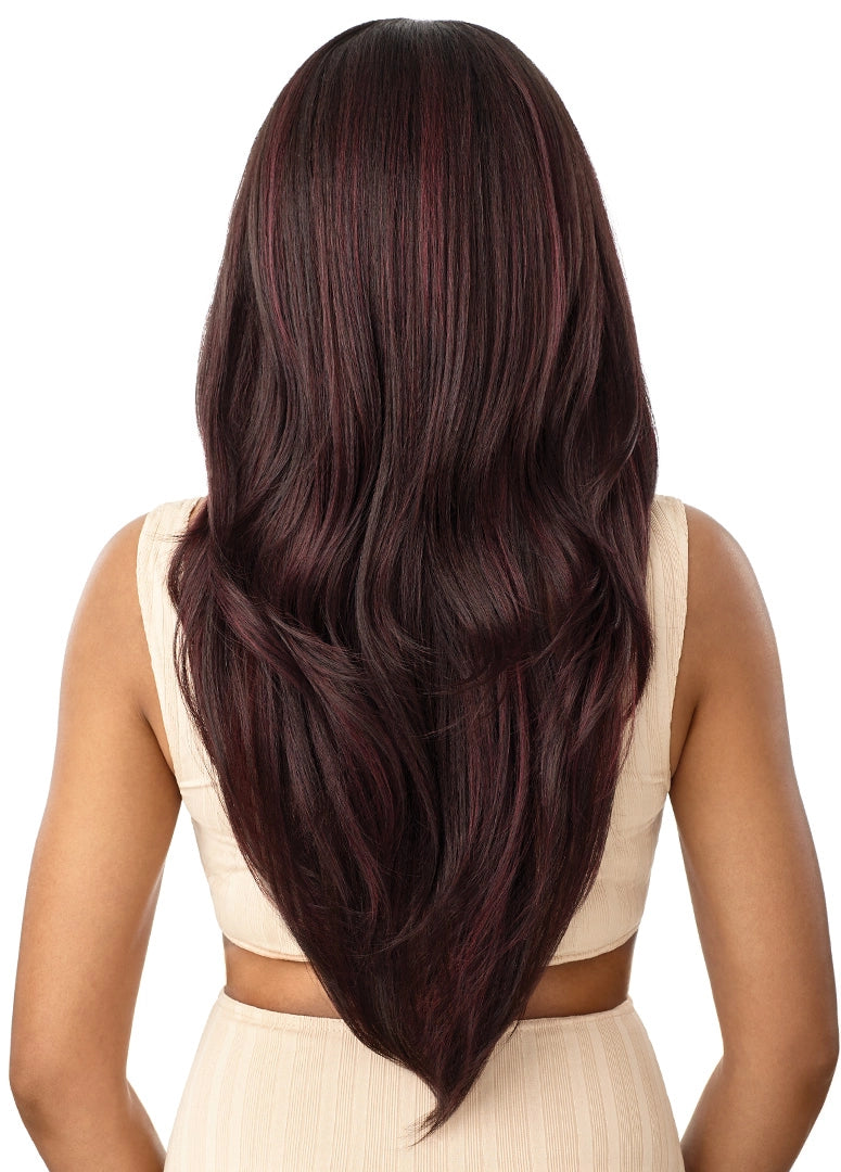 Outre Synthetic Glueless HD Transparent Lace Front Wig Lennox - Elevate Styles
