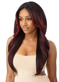 Thumbnail for Outre Synthetic Glueless HD Transparent Lace Front Wig Lennox - Elevate Styles