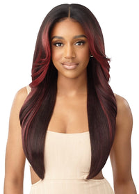 Thumbnail for Outre Synthetic Glueless HD Transparent Lace Front Wig Lennox - Elevate Styles