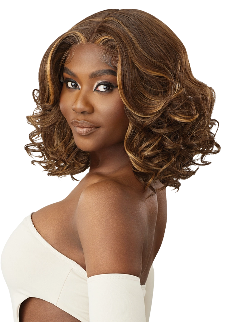 Outre Synthetic Glueless HD Transparent Lace Front Wig Maxie - Elevate Styles