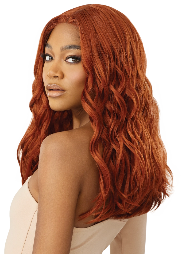 Outre HD Transparent Glueless Lace Pre-Plucked 5" Deep Part Lace Front Wig Melanie QLMLN - Elevate Styles