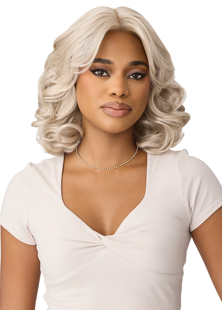Outre Synthetic Glueless HD Transparent Lace Front Wig Melora QLMLR - Elevate Styles