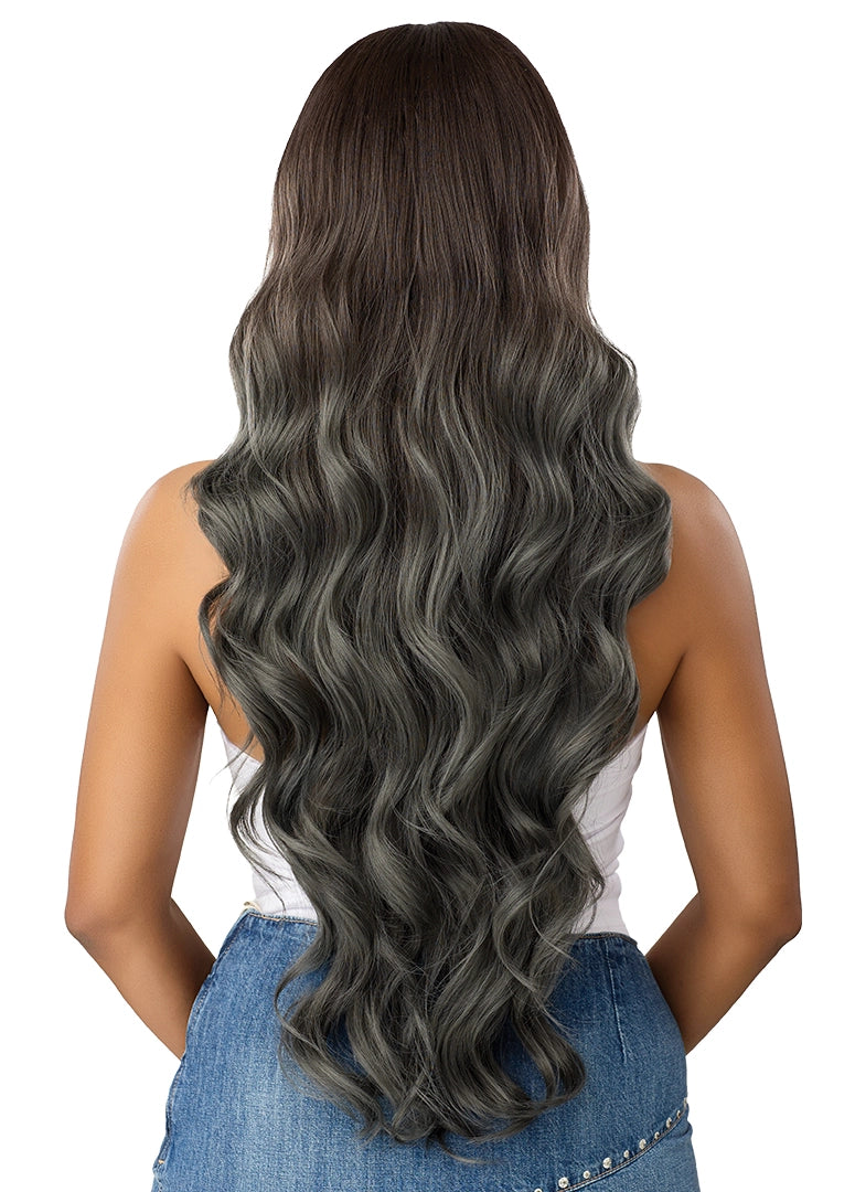 Outre Synthetic Glueless HD Transparent Lace Front Wig Oceana QLOCN - Elevate Styles