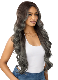 Thumbnail for Outre Synthetic Glueless HD Transparent Lace Front Wig Oceana QLOCN - Elevate Styles