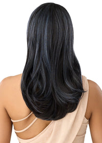 Thumbnail for Outre Synthetic Glueless HD Transparent Lace Front Wig Taylani QLTLN - Elevate Styles