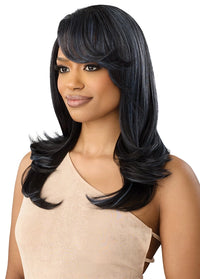 Thumbnail for Outre Synthetic Glueless HD Transparent Lace Front Wig Taylani QLTLN - Elevate Styles