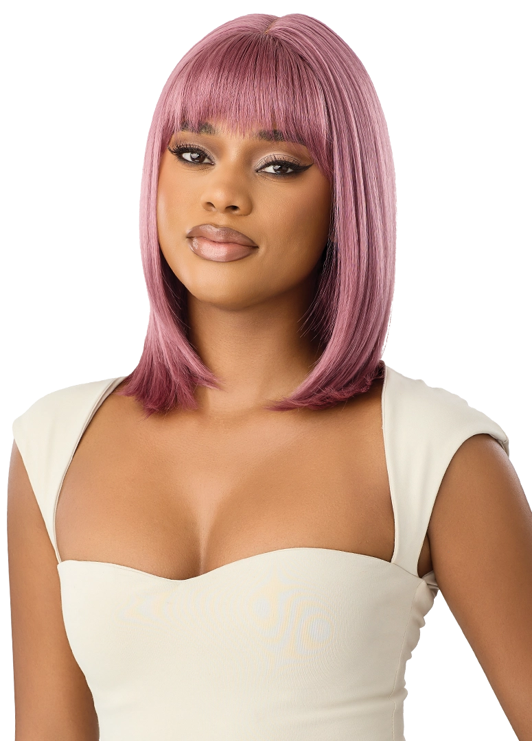Outre Synthetic Glueless HD Transparent Lace Front Wig Yumi QLYUM - Elevate Styles