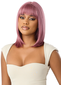 Thumbnail for Outre Synthetic Glueless HD Transparent Lace Front Wig Yumi QLYUM - Elevate Styles