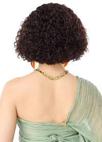 Thumbnail for Outre EverRoot 100% Unprocessed Human Hair Half Wig – HH-Spanish Waves 10