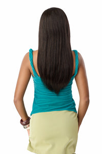 Thumbnail for Outre EverRoot 100% Unprocessed Human Hair Half Wig – HH-Yaki Straight 22