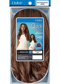Thumbnail for Outre Quick Weave Neesha Soft & Natural Texture Half Wig Neesha H304* QSNH304 - Elevate Styles