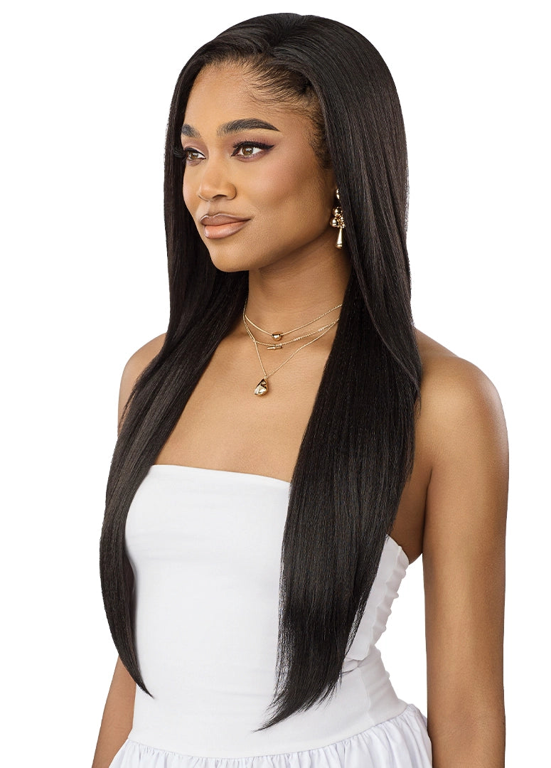 Outre Quick Weave Synthetic Half Wig Delaney QSDEL