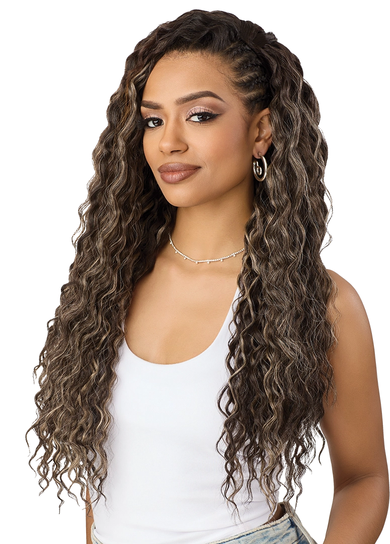 Outre Quick Weave Synthetic Half Wig Rosewell QSROS - Elevate Styles